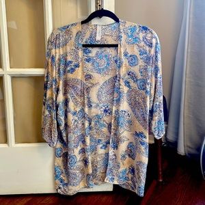 Mahina top- lightweight coverup.